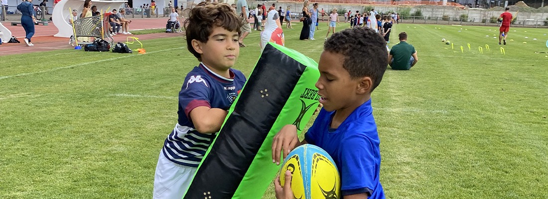 LA REPRISE DE L ECOLE DE RUGBY Mérignac Rugby ASMR